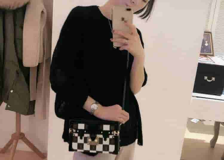 LV M53201 M53253 19新款女包 PETITE MALLE 格纹盒子包