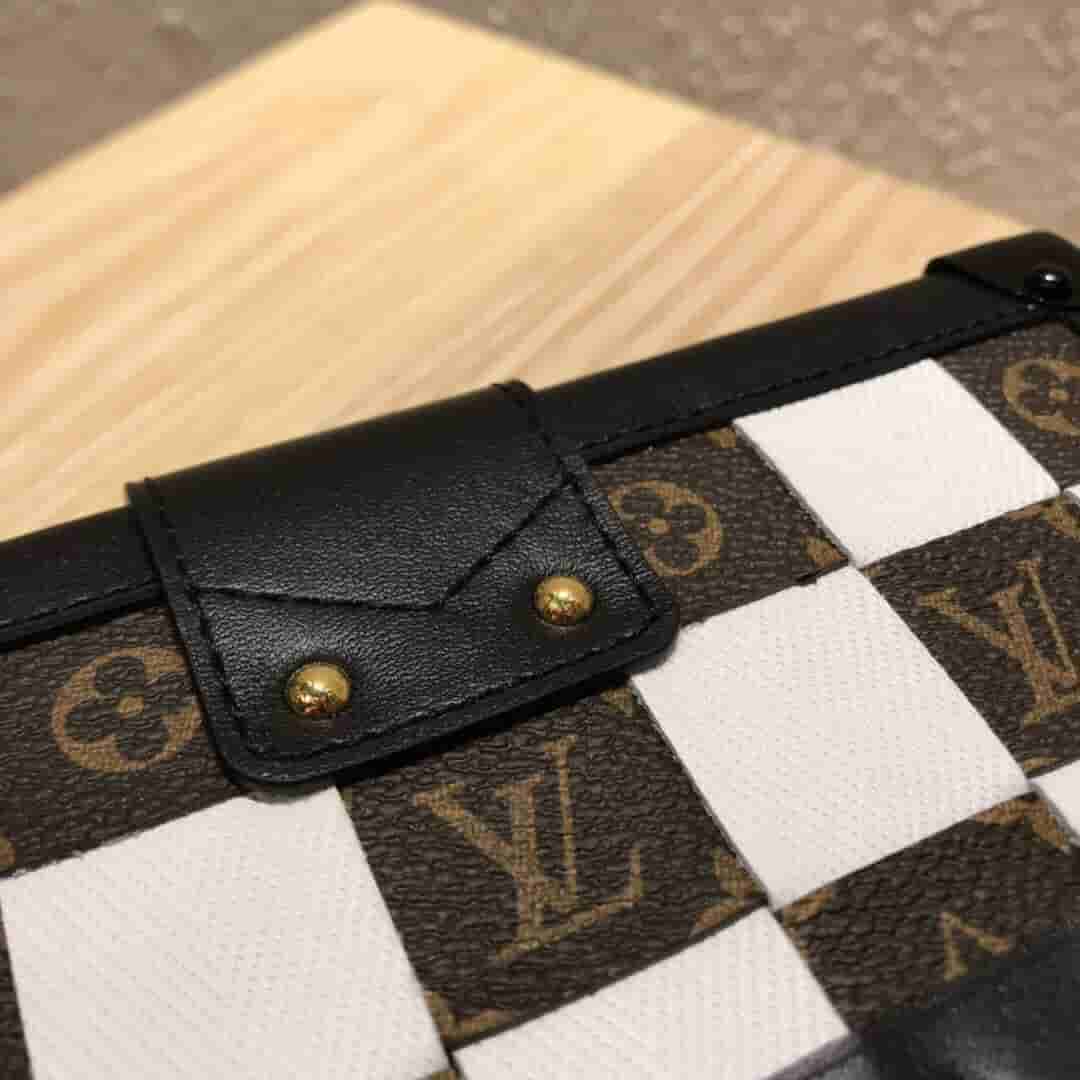 LV M53201 M53253 19新款女包 PETITE MALLE 格纹盒子包