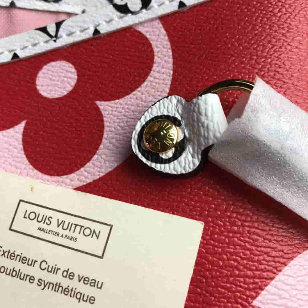 LV 2019夏季新款Neverfull中号购物袋 M44567 M44568