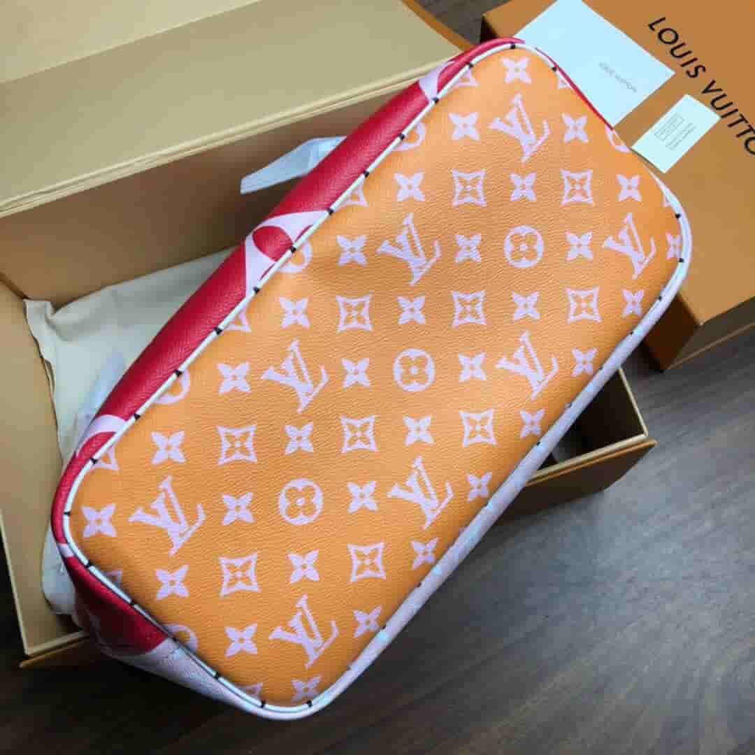LV 2019夏季新款Neverfull中号购物袋 M44567 M44568