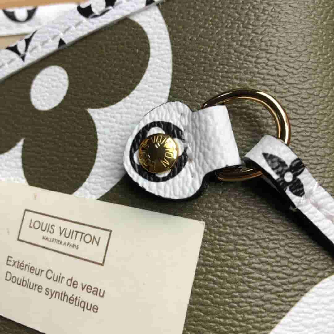 LV 2019夏季新款Neverfull中号购物袋 M44567 M44568