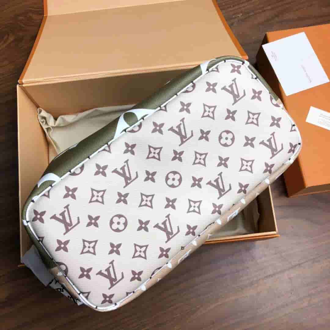 LV 2019夏季新款Neverfull中号购物袋 M44567 M44568