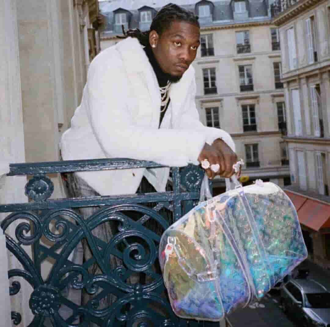 LV 2019新款KEEPALL 50 透明PVC炫彩旅行袋 M53271