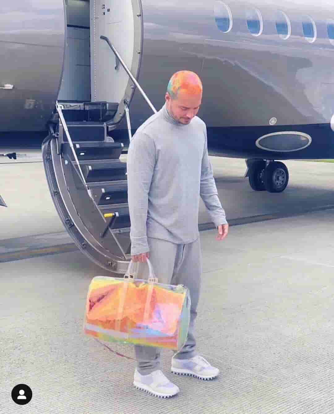 LV 2019新款KEEPALL 50 透明PVC炫彩旅行袋 M53271