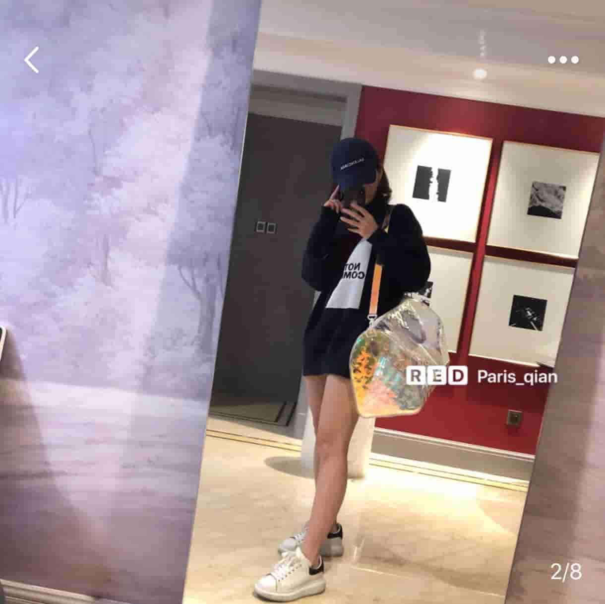 LV 2019新款KEEPALL 50 透明PVC炫彩旅行袋 M53271