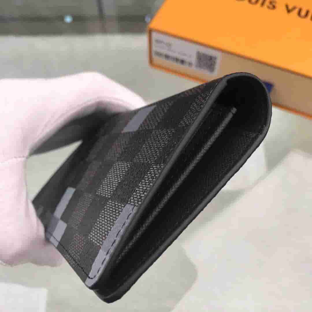 LV 2019新款棋盘格BRAZZA钱夹 N60163