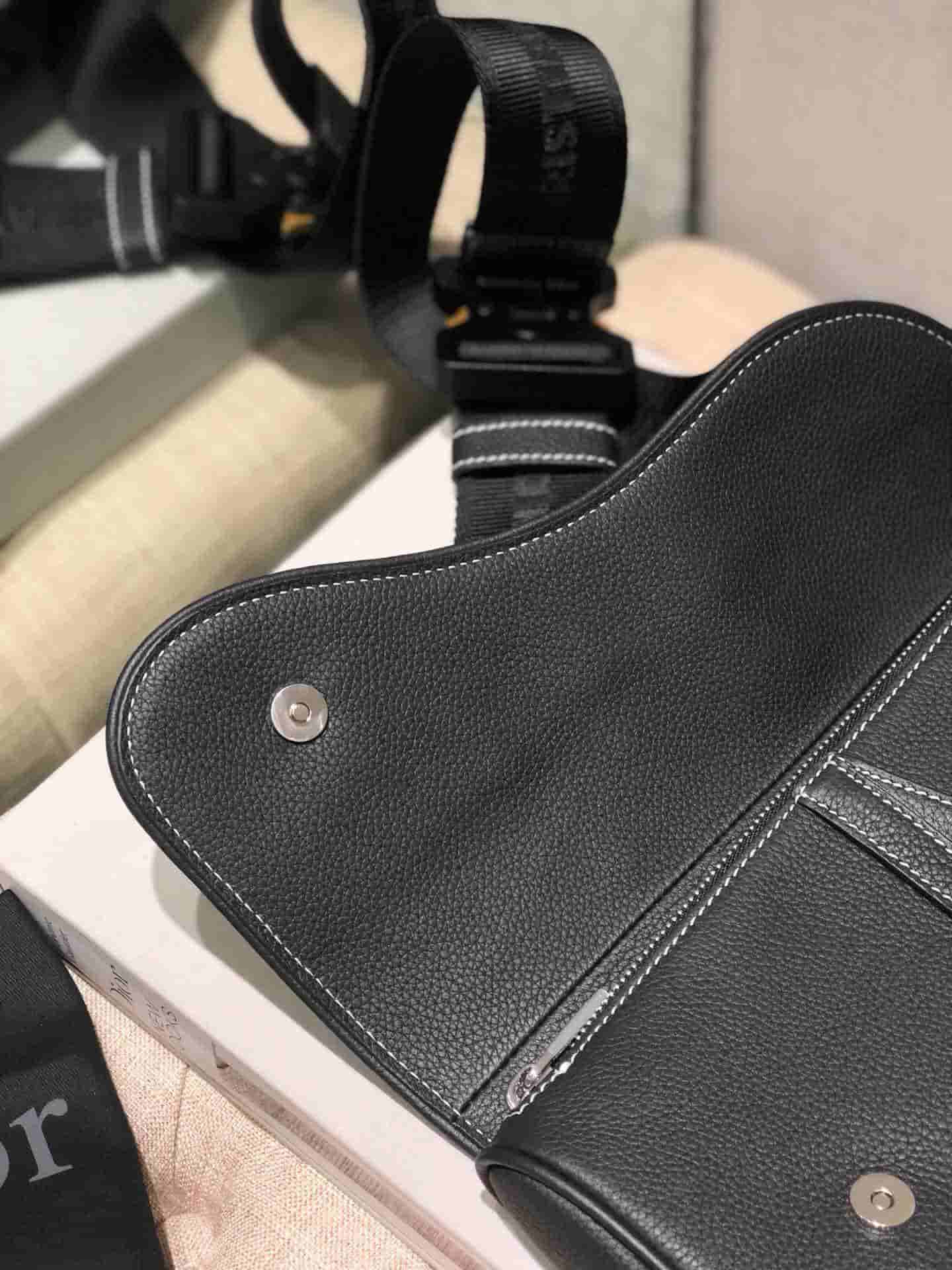 Dior/迪奥 Kaws合作款Homme Saddle Bag蜜蜂图案胸包