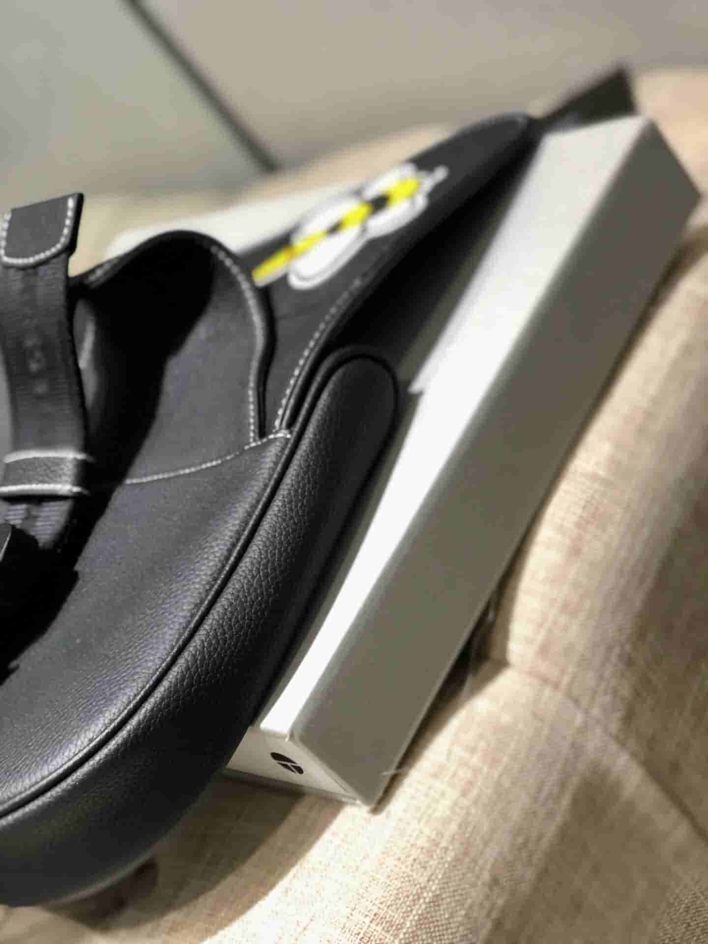 Dior/迪奥 Kaws合作款Homme Saddle Bag蜜蜂图案胸包