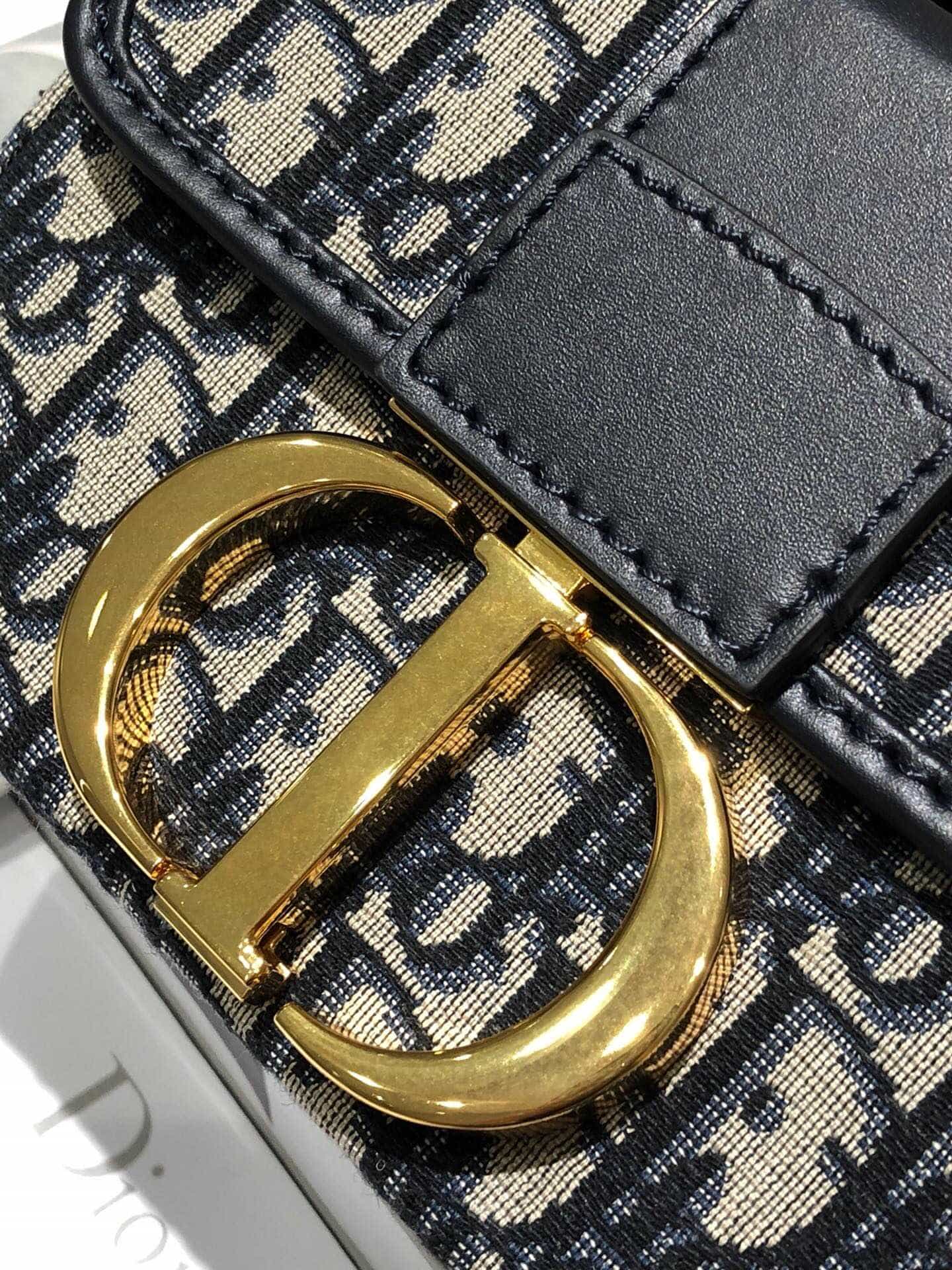 dior迪奥30montaigne提花帆布box款手袋m9204utzqm928