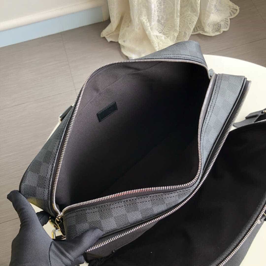 LV N40007 Icare Damier Graphite 黑格公文包