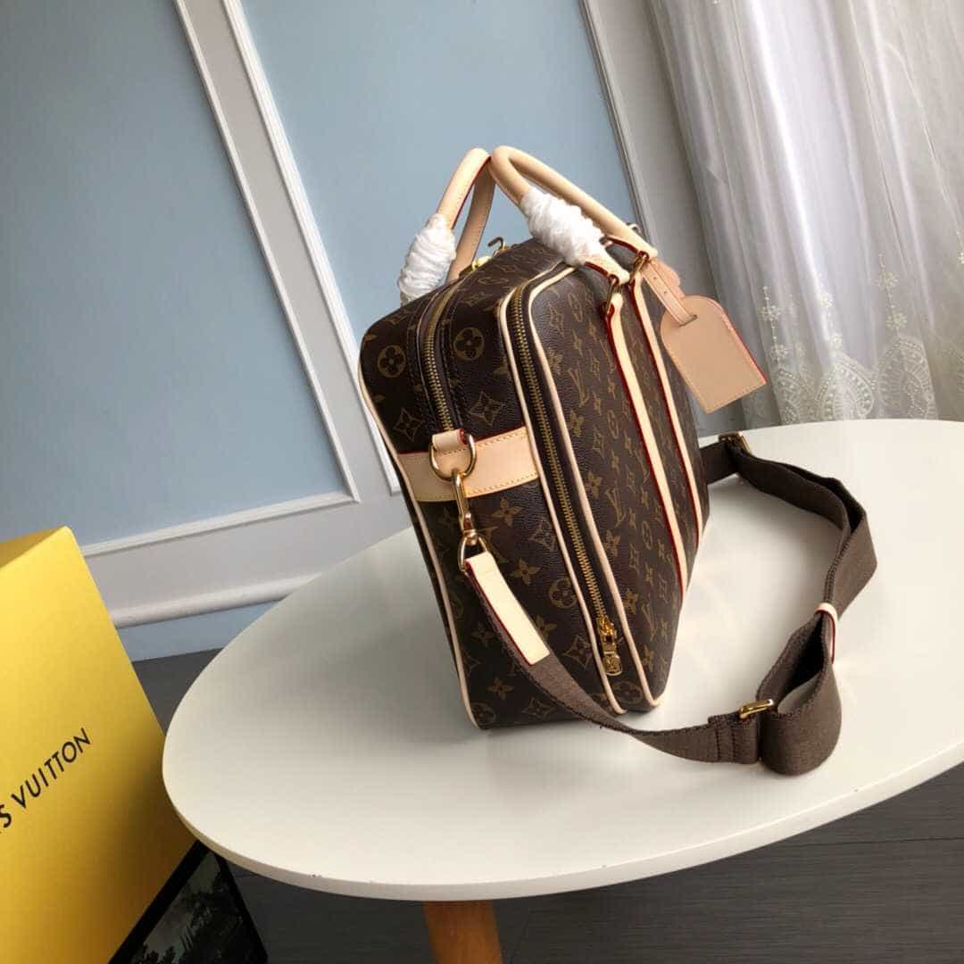 LV M43423 Icare Monogram 老花色公文包