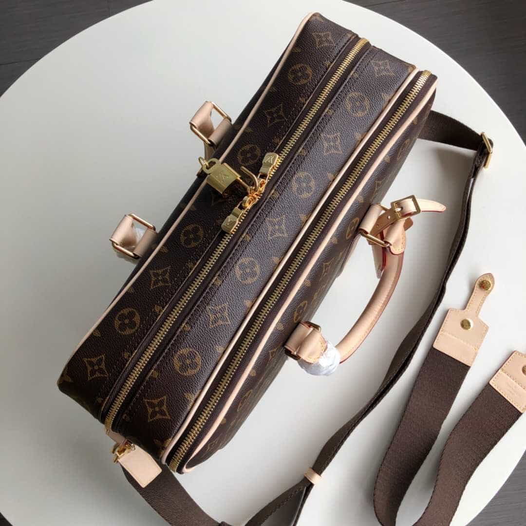 LV M43423 Icare Monogram 老花色公文包