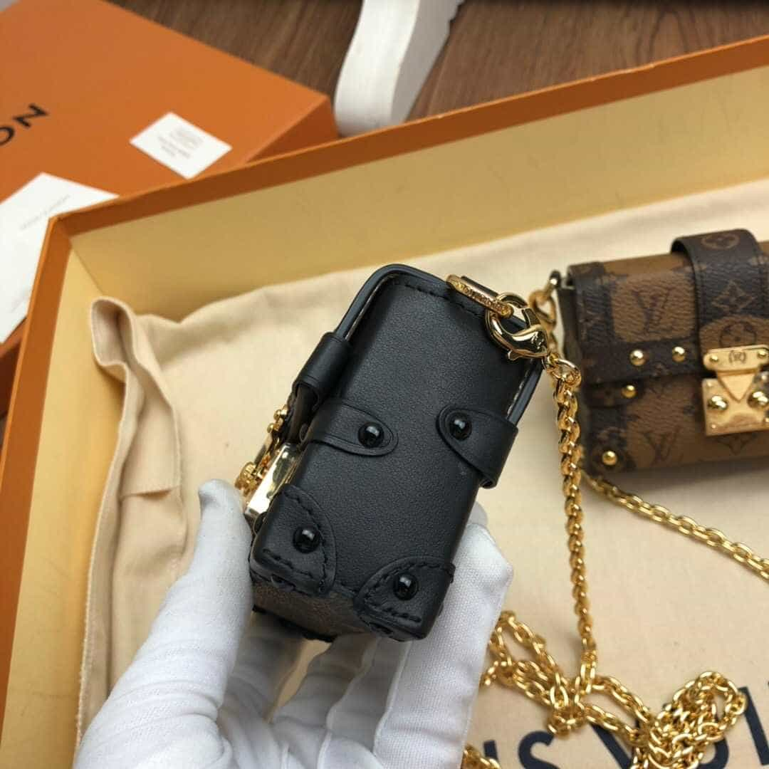 LV M68566 ESSENTIAL TRUNK 老花色链条包 | 名媛网