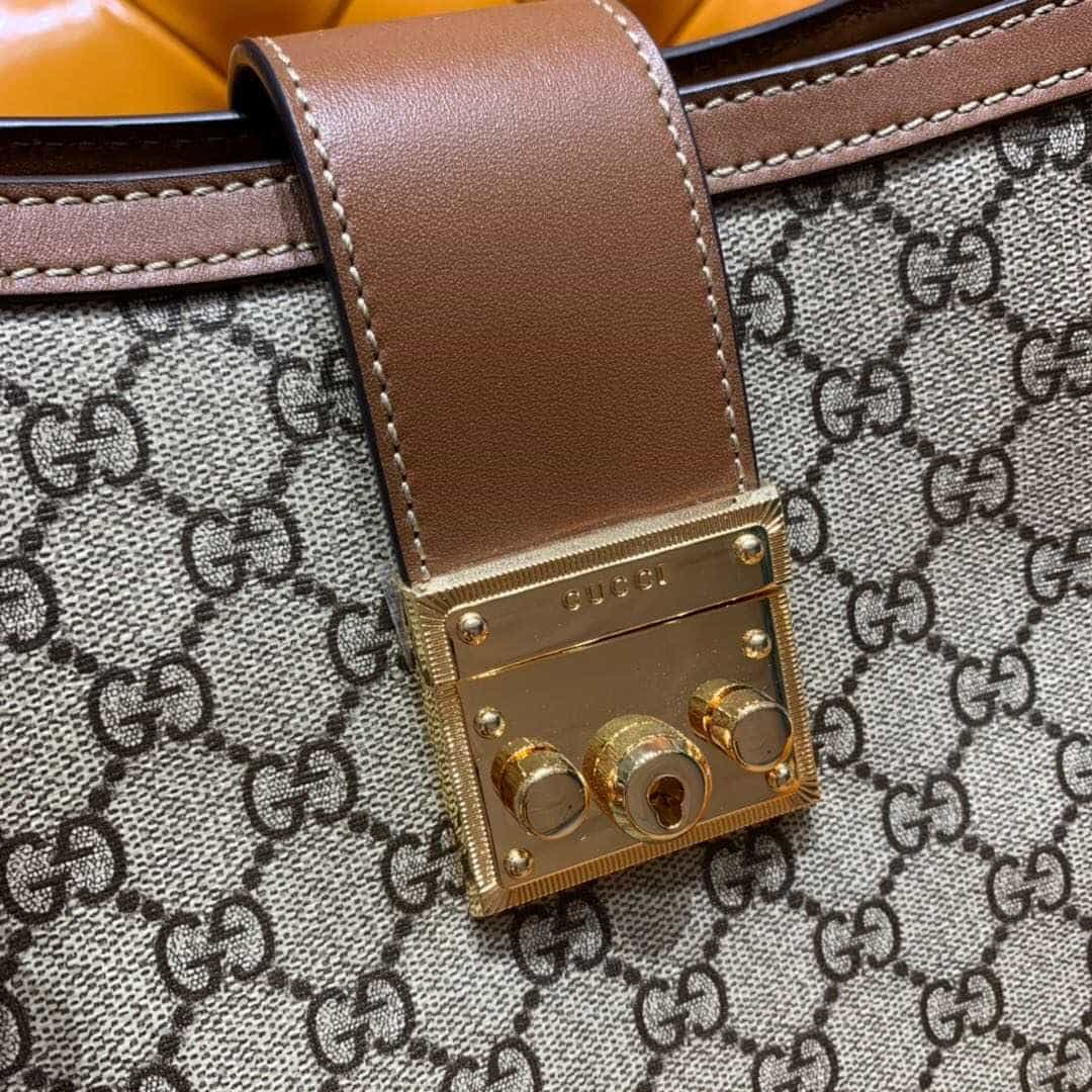 Gucci/古驰 Padlock系列中号GG肩背包 479197 KHNKG 8534