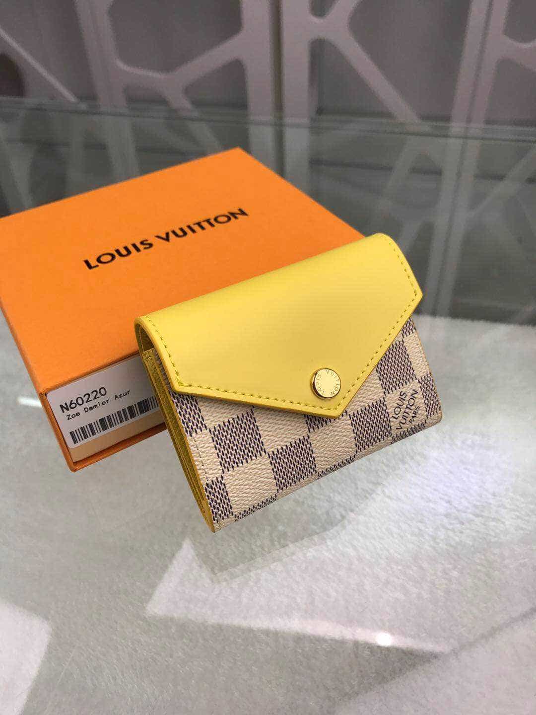 LV 菠萝黄ZOÉ钱夹 N60220