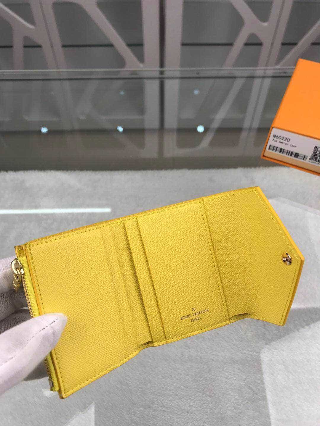 LV 菠萝黄ZOÉ钱夹 N60220