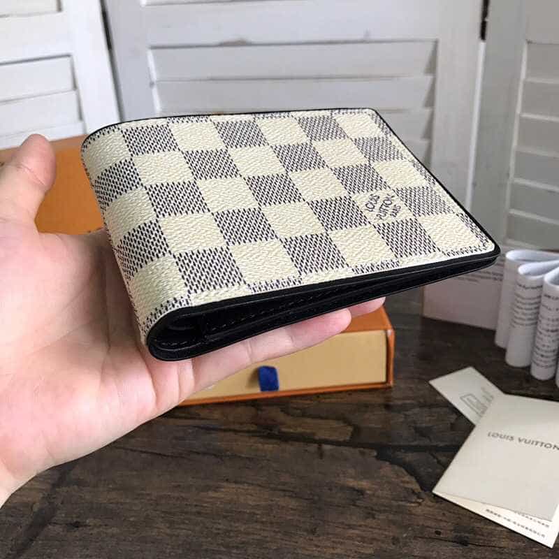 LV N60121 MULTIPLE 白格钱夹