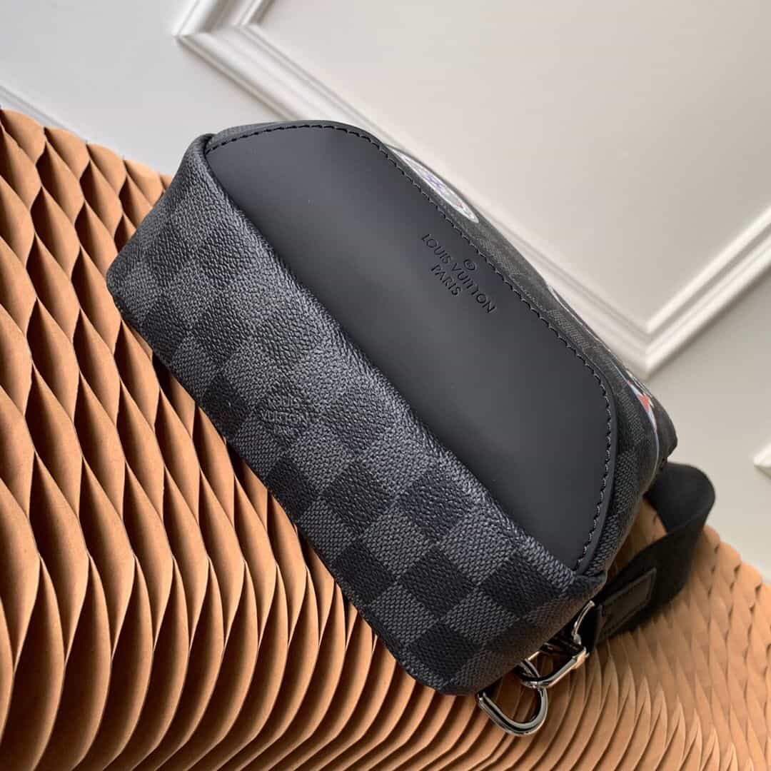 LV N40237 AVENUE 地图印花图案单肩包