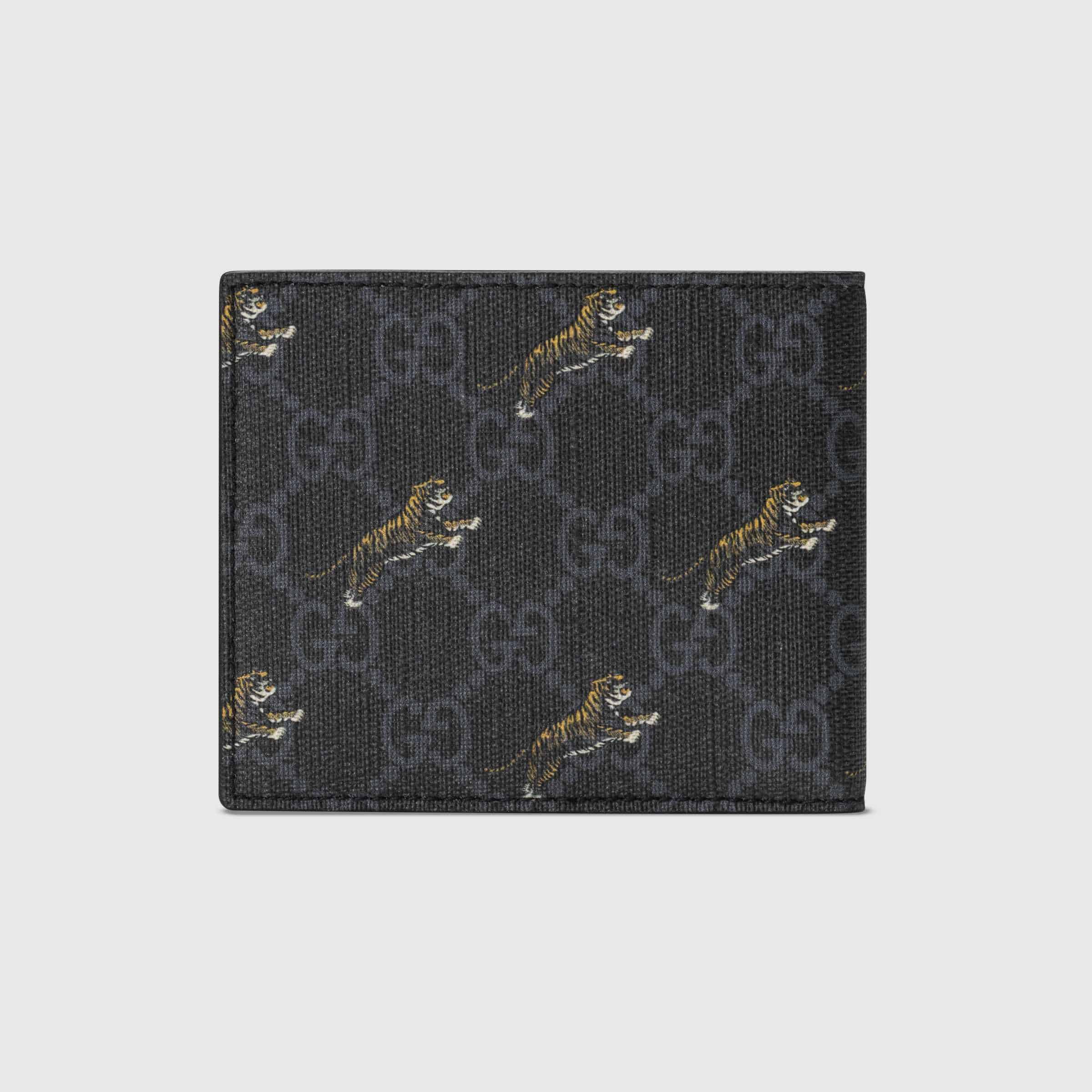 Gucci/古驰 GG 老虎印花钱包 575133 G2BAN 1087