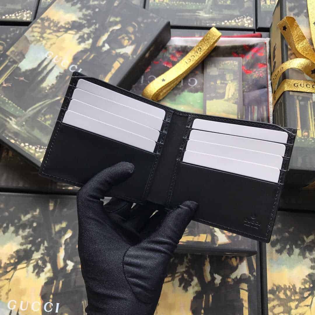 Gucci/古驰 饰Gucci锋刃刺绣钱包 597674 DTDTN 1058