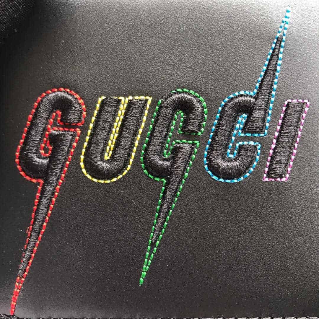 Gucci/古驰 饰Gucci锋刃刺绣钱包 597674 DTDTN 1058
