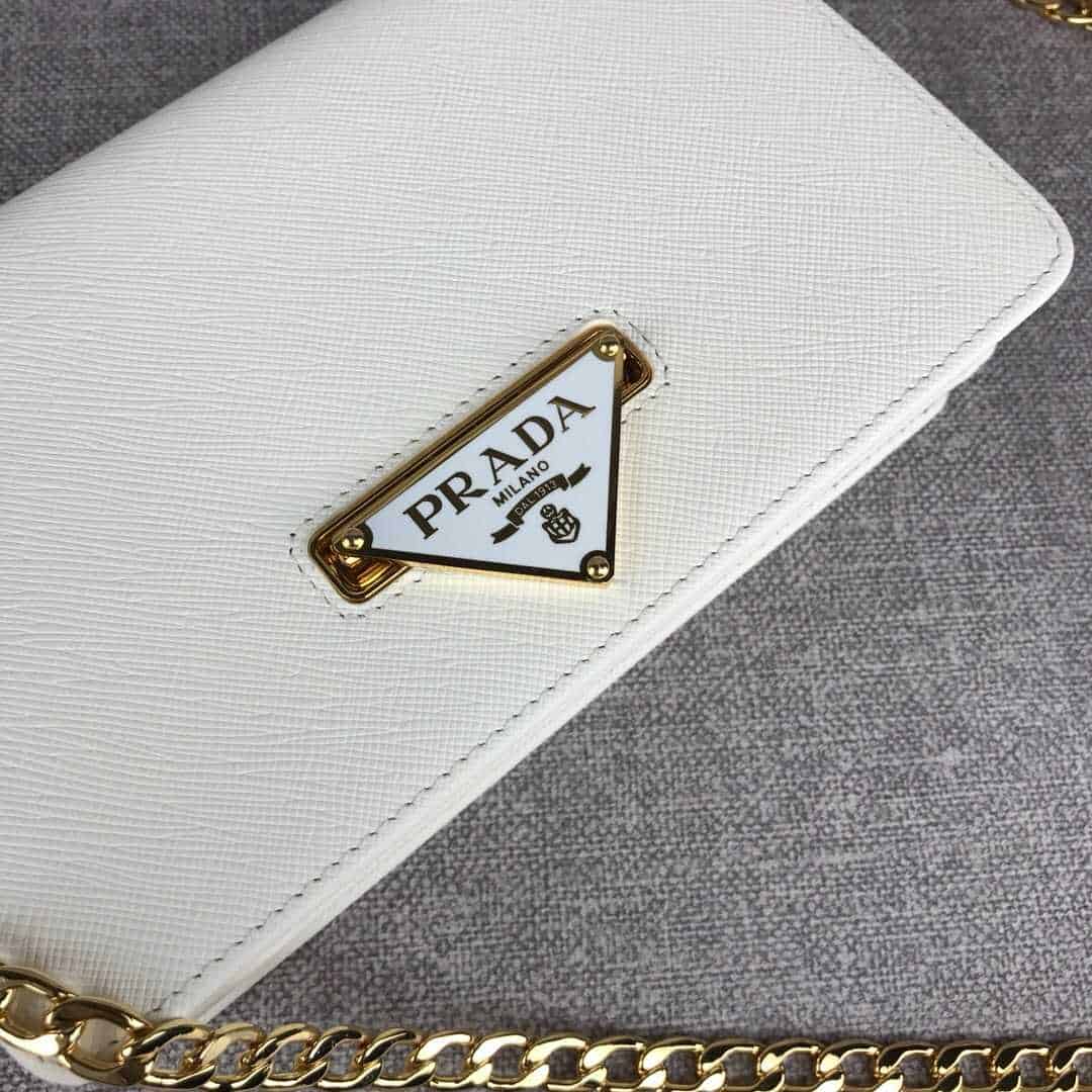 Prada/普拉达 Saffiano 皮革单肩包 1BP006