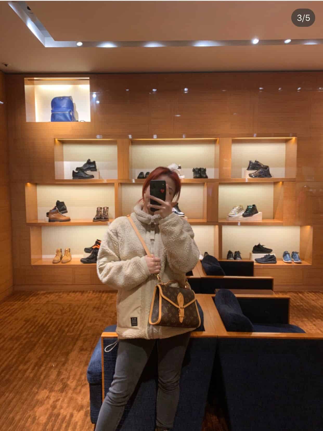 LV M44919 Ivy 手袋 复古邮差包单肩斜挎手提包