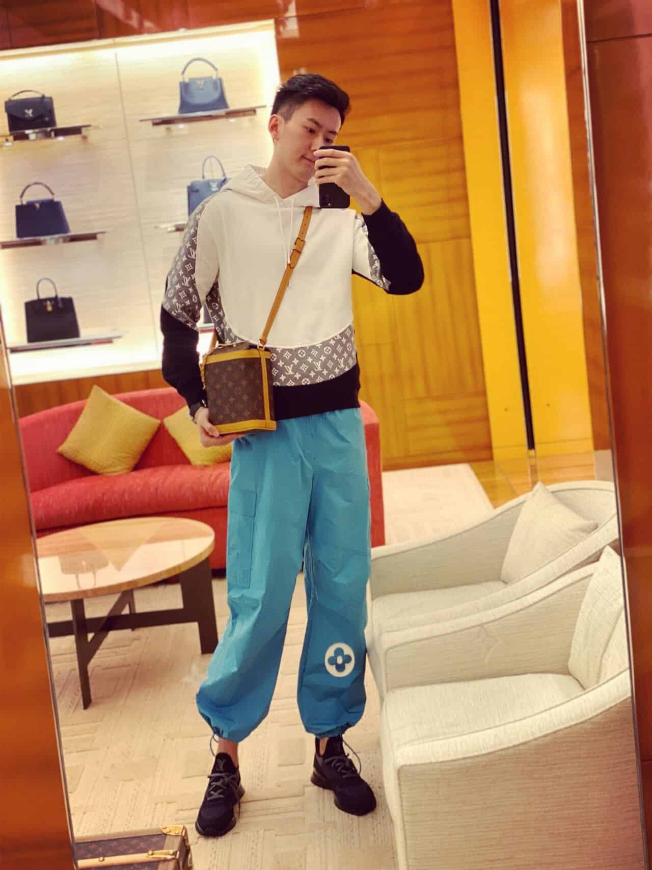 LV M44877 Milk Box手袋 复古链条水桶斜挎包