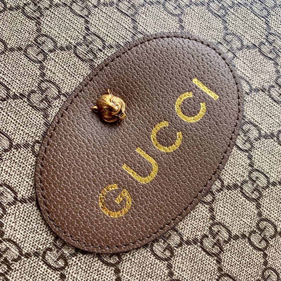 Gucci/古驰 Neo Vintage高级人造帆布手拿包 473956 K9GOT 8861