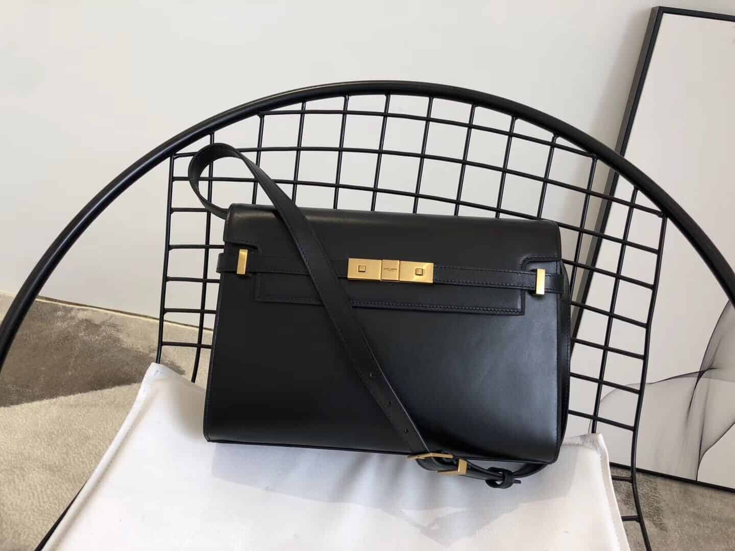 YSL/圣罗兰 MANHATTAN SHOULDER BAG 法棍包 579271