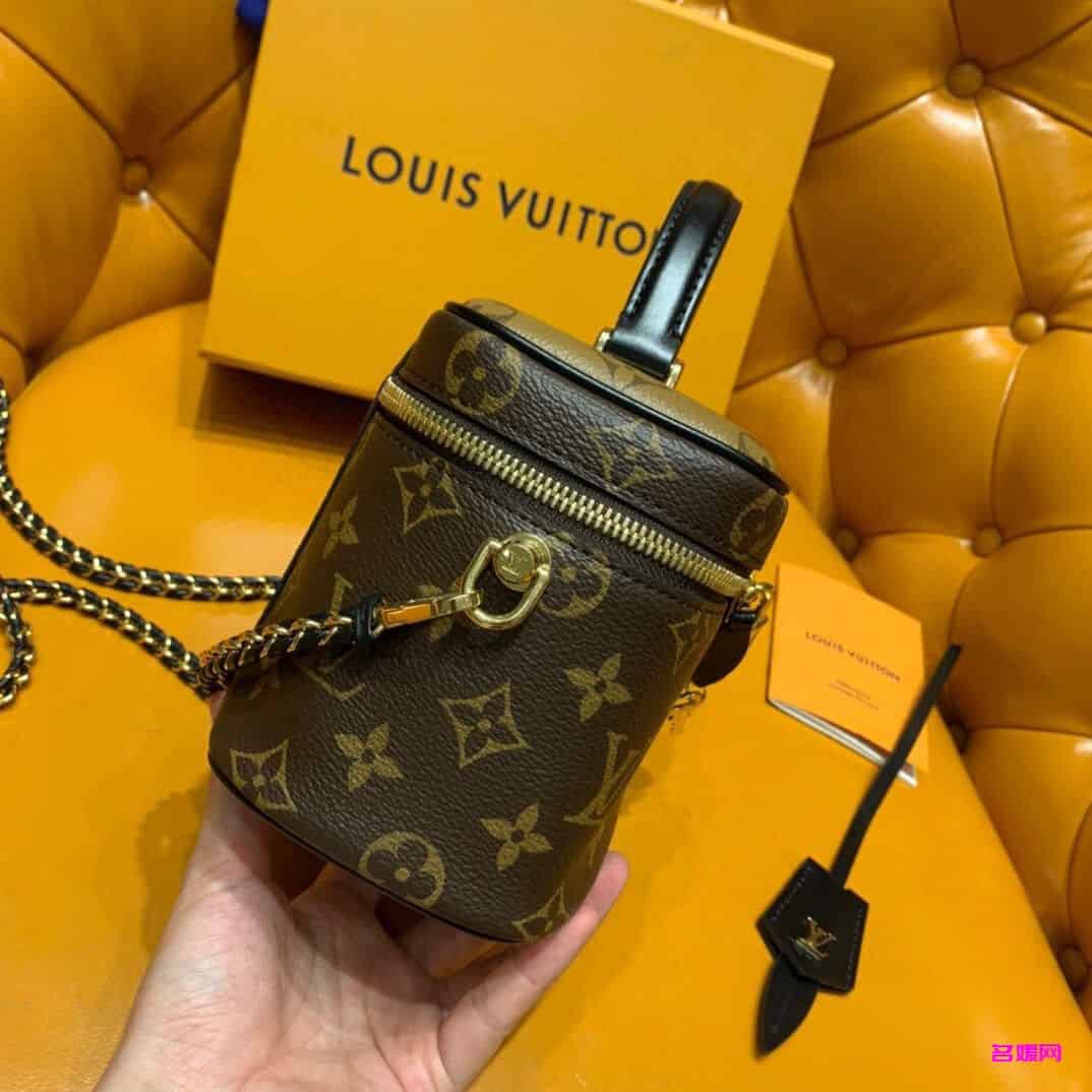 LV M45165 20年新款VANITY小号手袋 老花链条化妆包