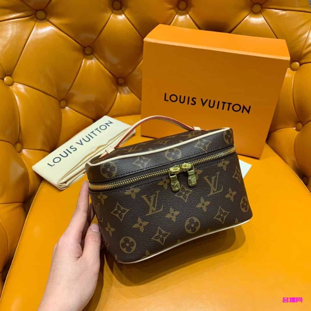 LV M44495 2020年新款Nice老花迷你化妆包化妆箱