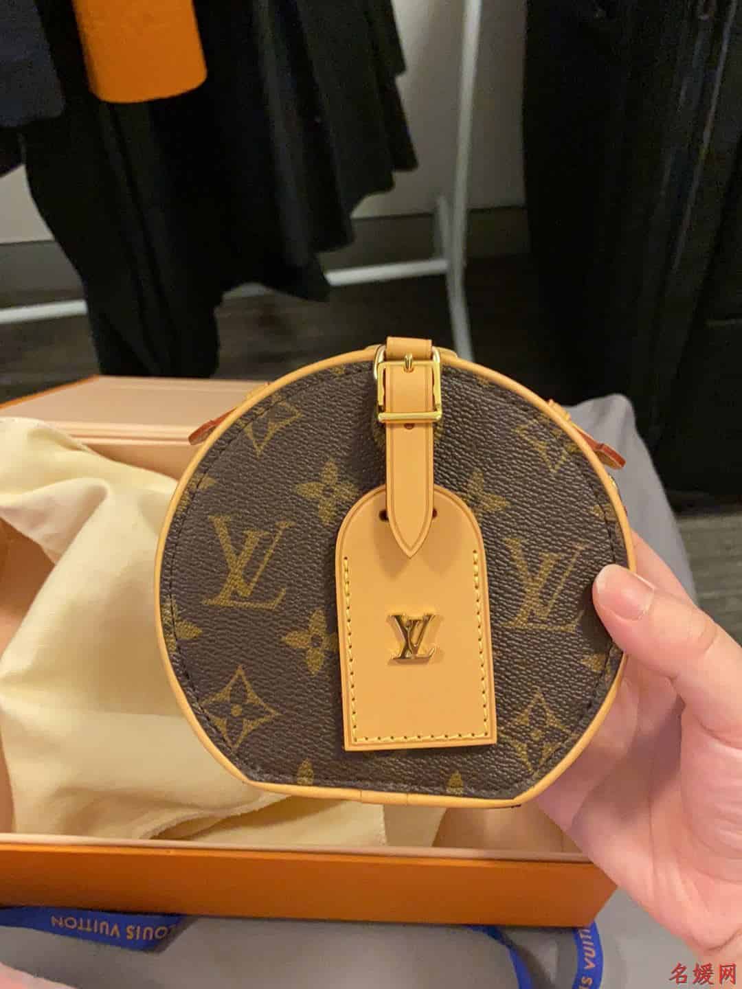 lv mini硬圆饼 mini boite chapeau M44699