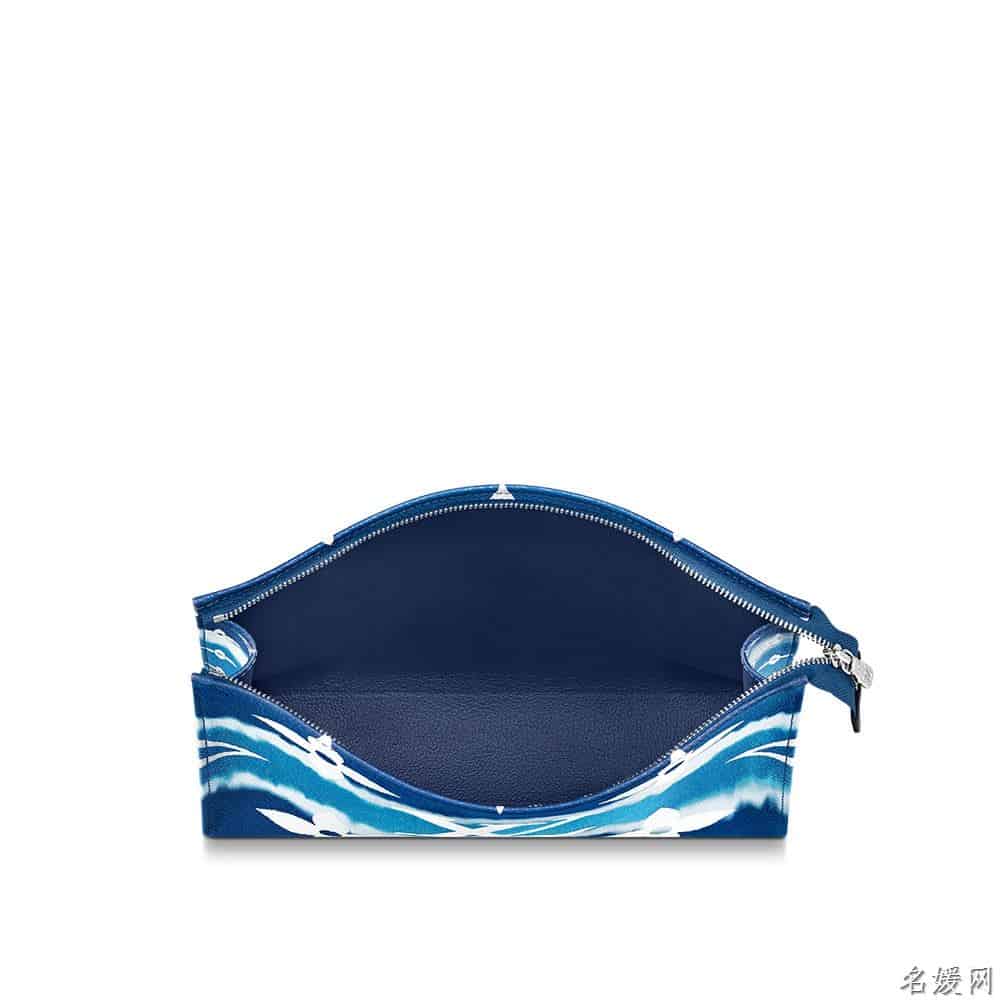 LV M69136 2020夏季扎染系列 ESCALE 26 蓝色盥洗袋