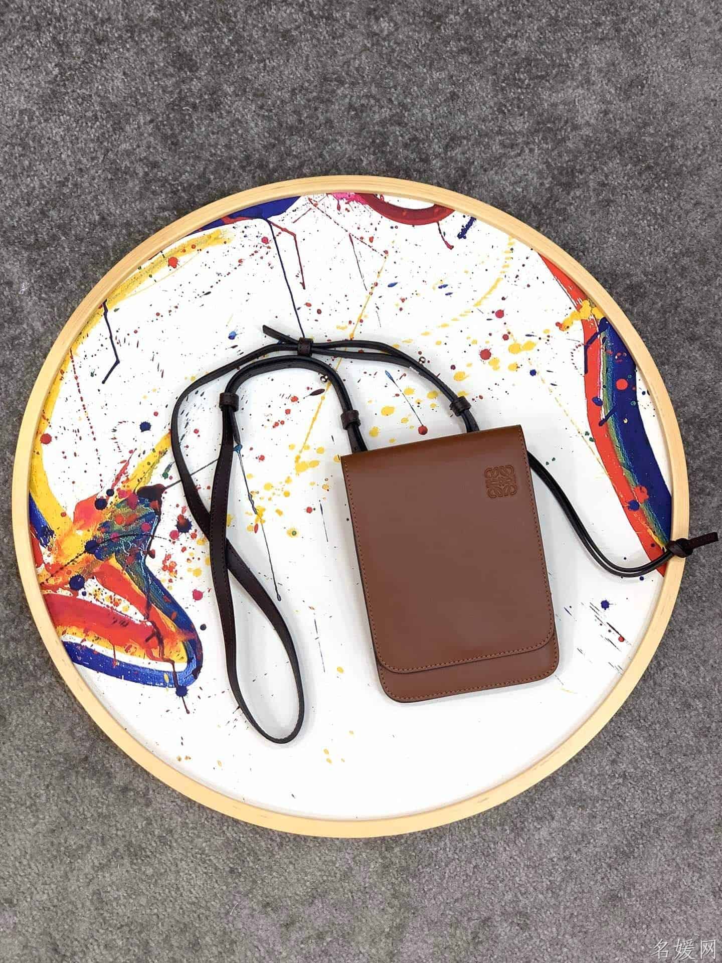 Loewe/罗意威 Gusset Flat Crossbody Bag 手机包