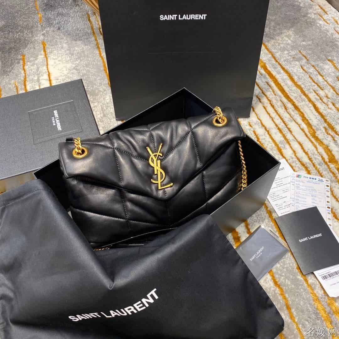 YSL/圣罗兰 LOULOU PUFFER小号绗缝小羊皮手袋 577476