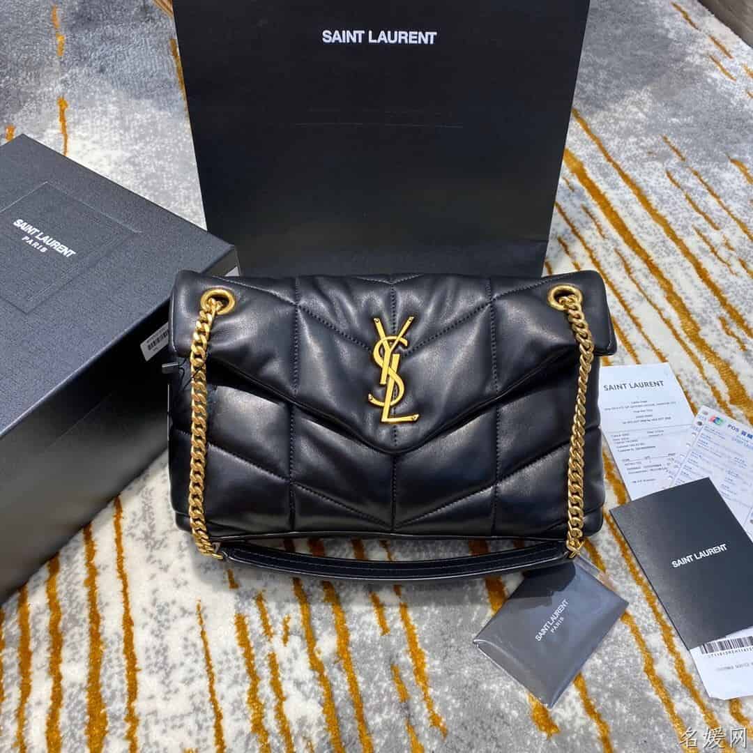 YSL/圣罗兰 LOULOU PUFFER小号绗缝小羊皮手袋 577476