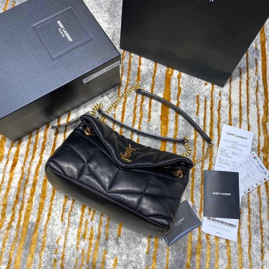 YSL/圣罗兰 LOULOU PUFFER小号绗缝小羊皮手袋 577476