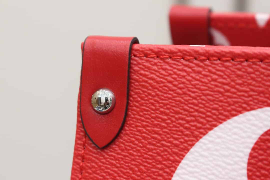 LV M45121 2020夏季扎染系列ONTHEGO红色托特手提购物袋