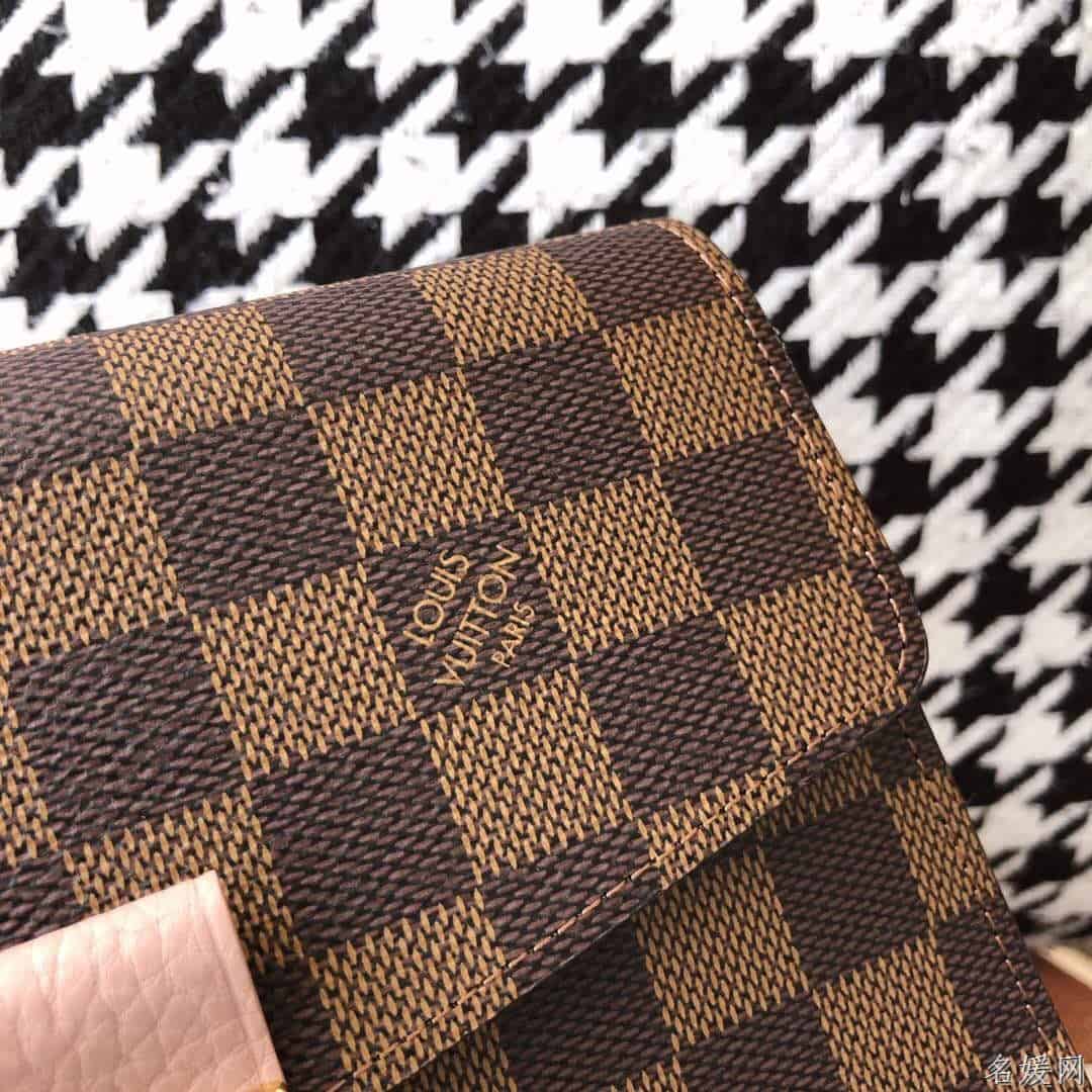 LV 咖啡棋盘格CROISETTE链条包 N60287 N60288