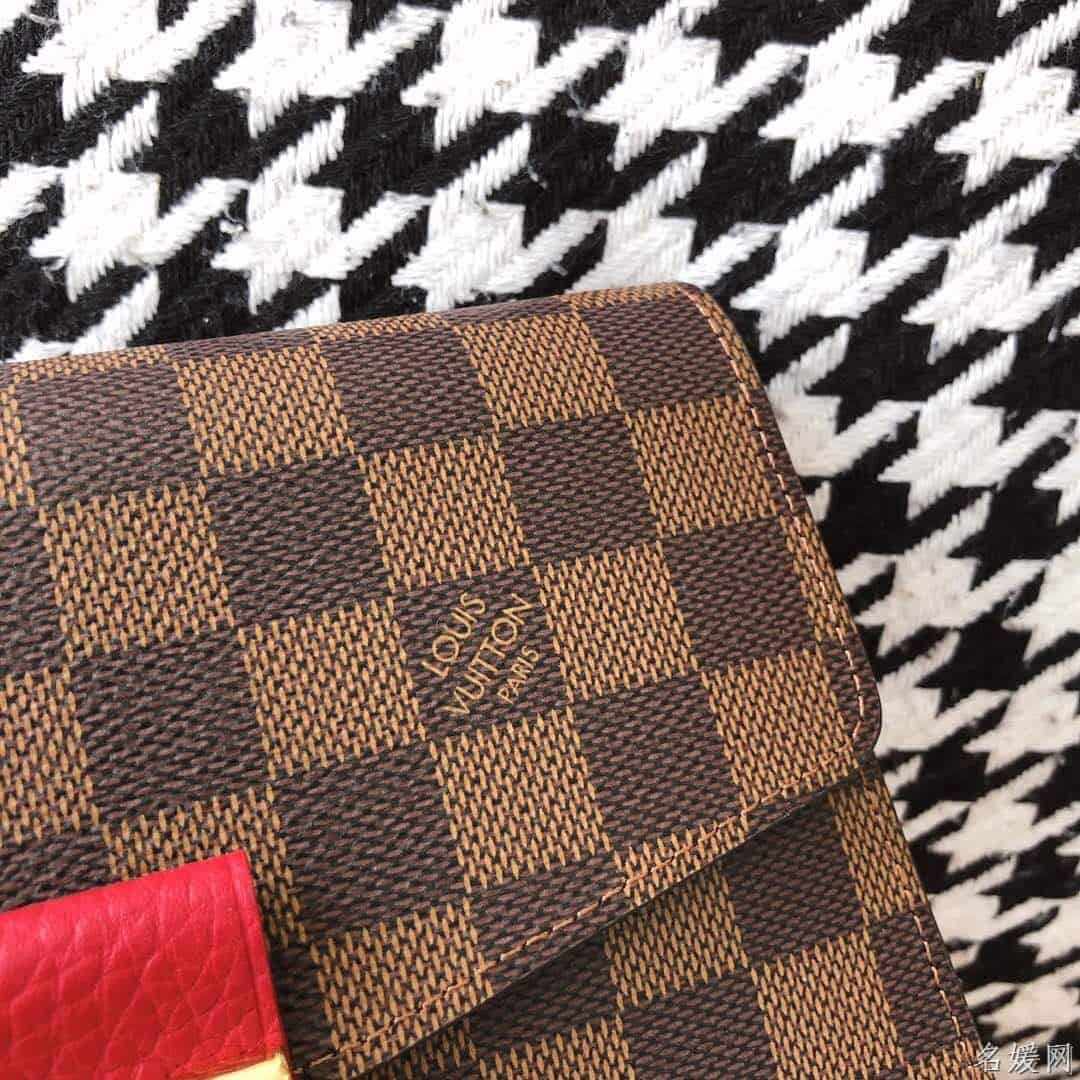 LV 咖啡棋盘格CROISETTE链条包 N60287 N60288