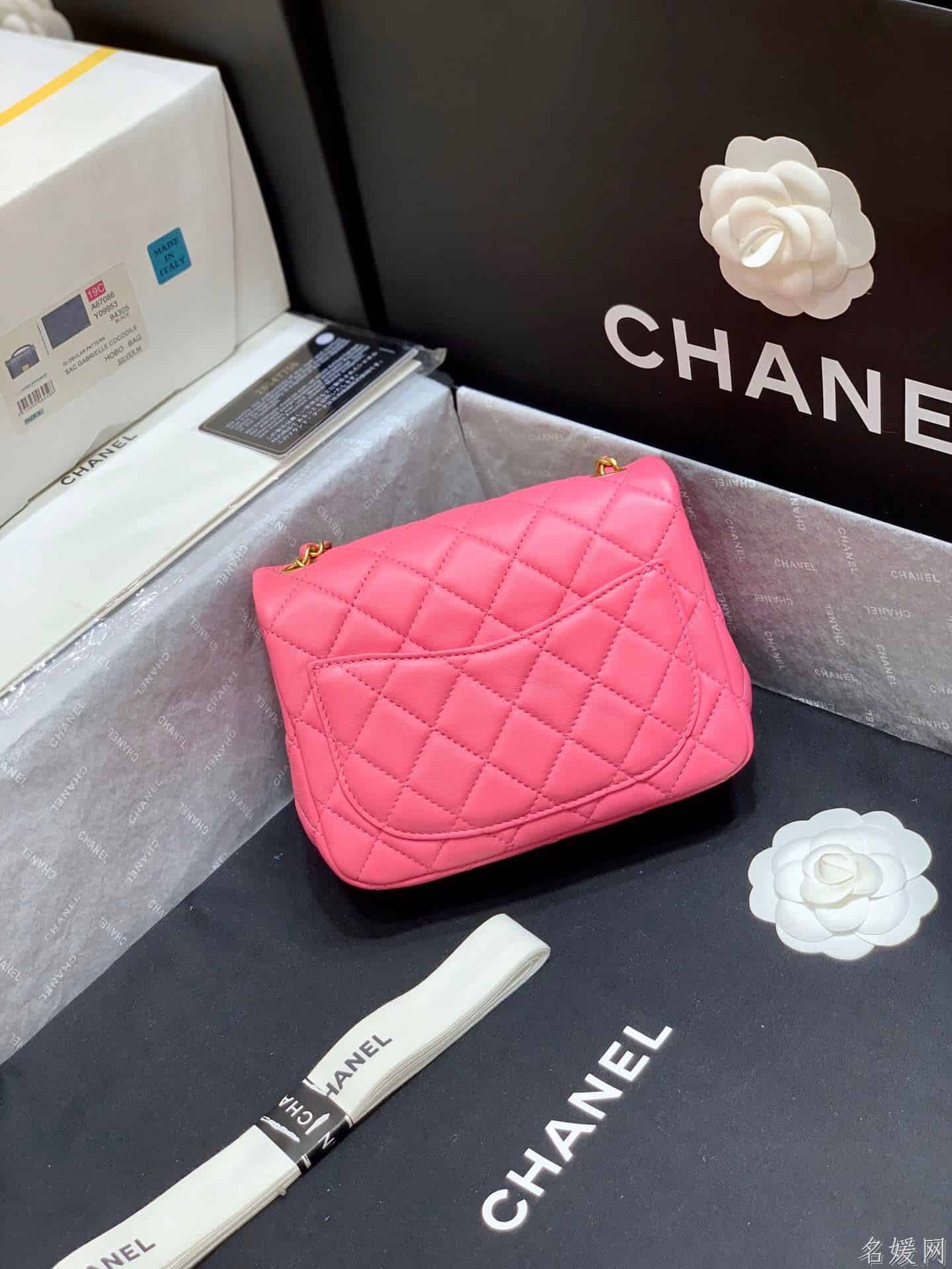 Chanel/香奈儿 2020新款CF方胖子大金珠链条包 AS1786