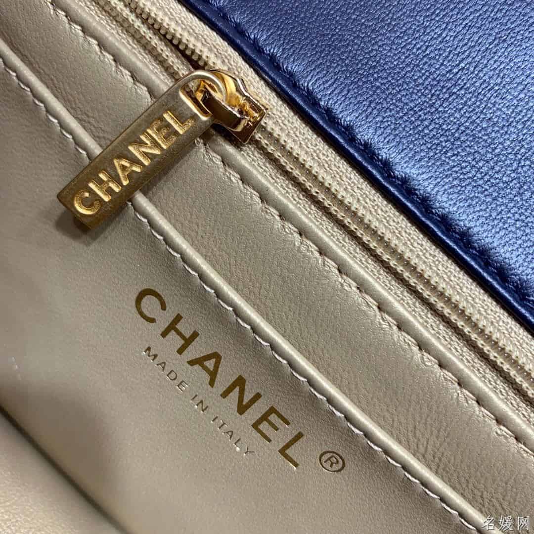 Chanel/香奈儿 2020新款CF方胖子大金珠链条包 AS1786