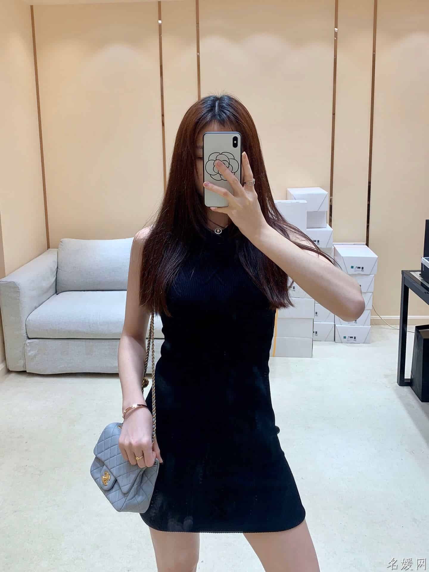 Chanel/香奈儿 2020新款CF方胖子大金珠链条包 AS1786