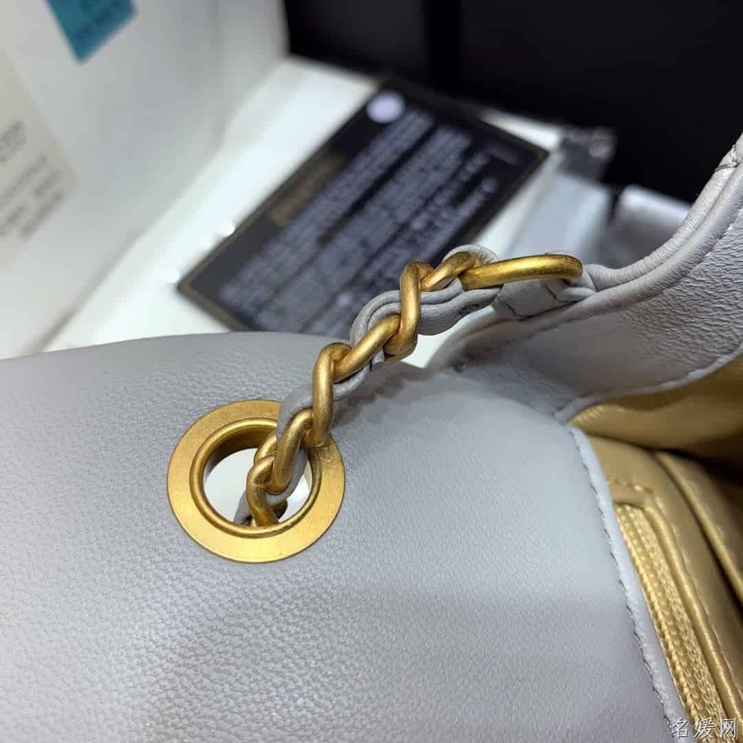 Chanel/香奈儿 2020新款CF方胖子大金珠链条包 AS1786