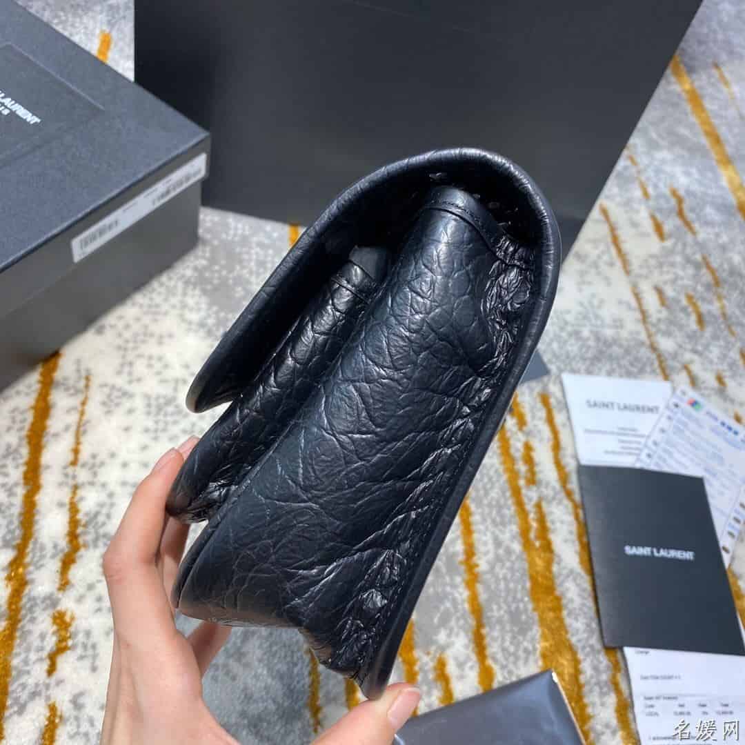 【原厂皮】YSL NIKI鳄鱼纹小号单肩斜挎包 533037