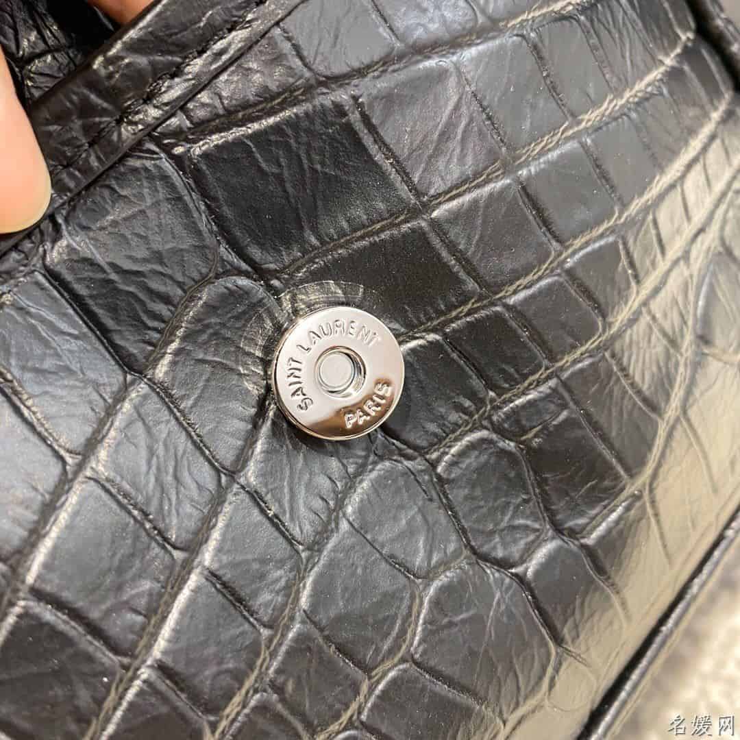 【原厂皮】YSL NIKI鳄鱼纹小号单肩斜挎包 533037