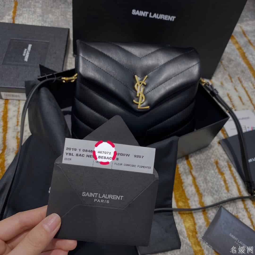 【原厂皮】YSL Y形绗缝LOULOU迷你号斜挎包 467072