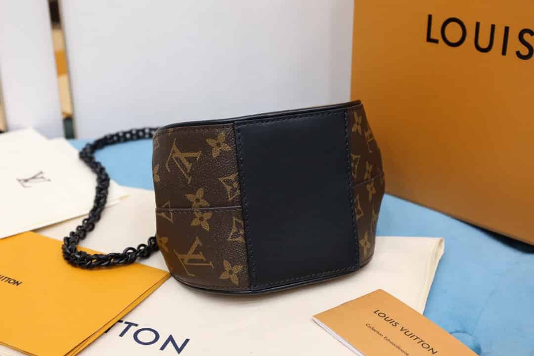 LV M45280 Boursicot Boîte Chapeau 圆形苹果包