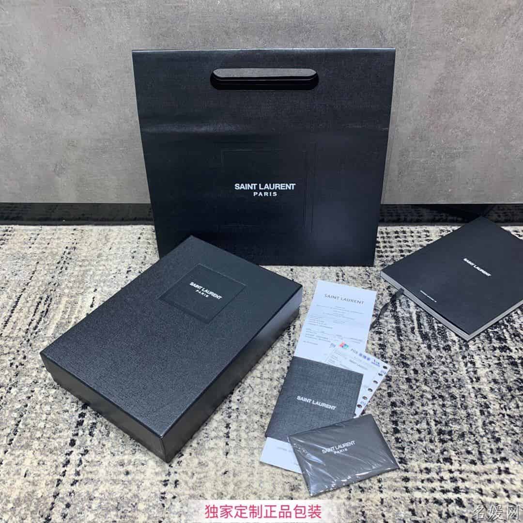 YSL/圣罗兰 LOU 迷你提花粒面压花真皮包 585040